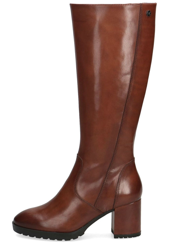 Caprice Stiefel Leder Cognac - surf4shoes