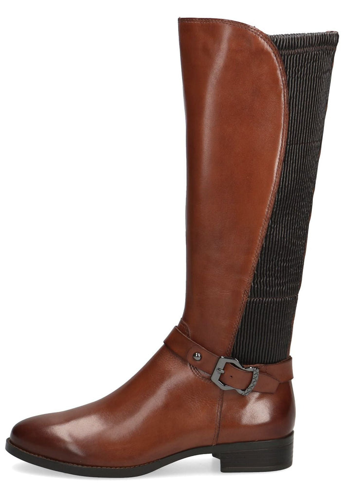 Caprice Stiefel Leder/Synthetik Cognac - surf4shoes