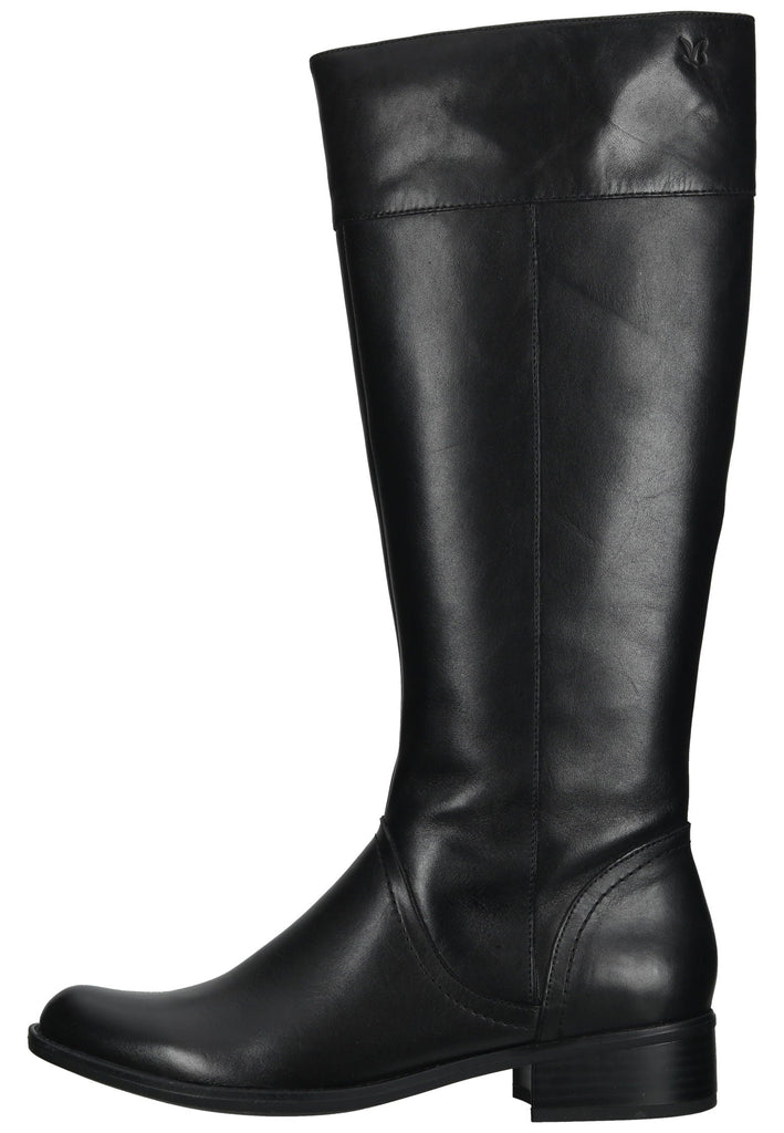 Caprice Stiefel Leder Schwarz Warmfutter - surf4shoes