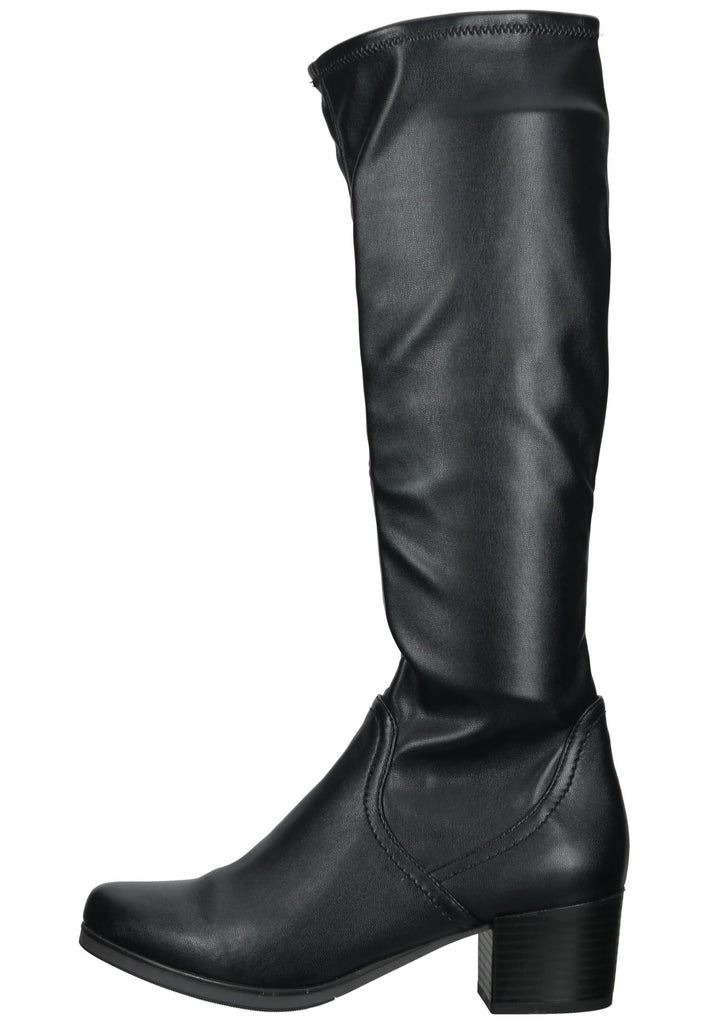 Caprice Stiefel Lederimitat Schwarz - surf4shoes