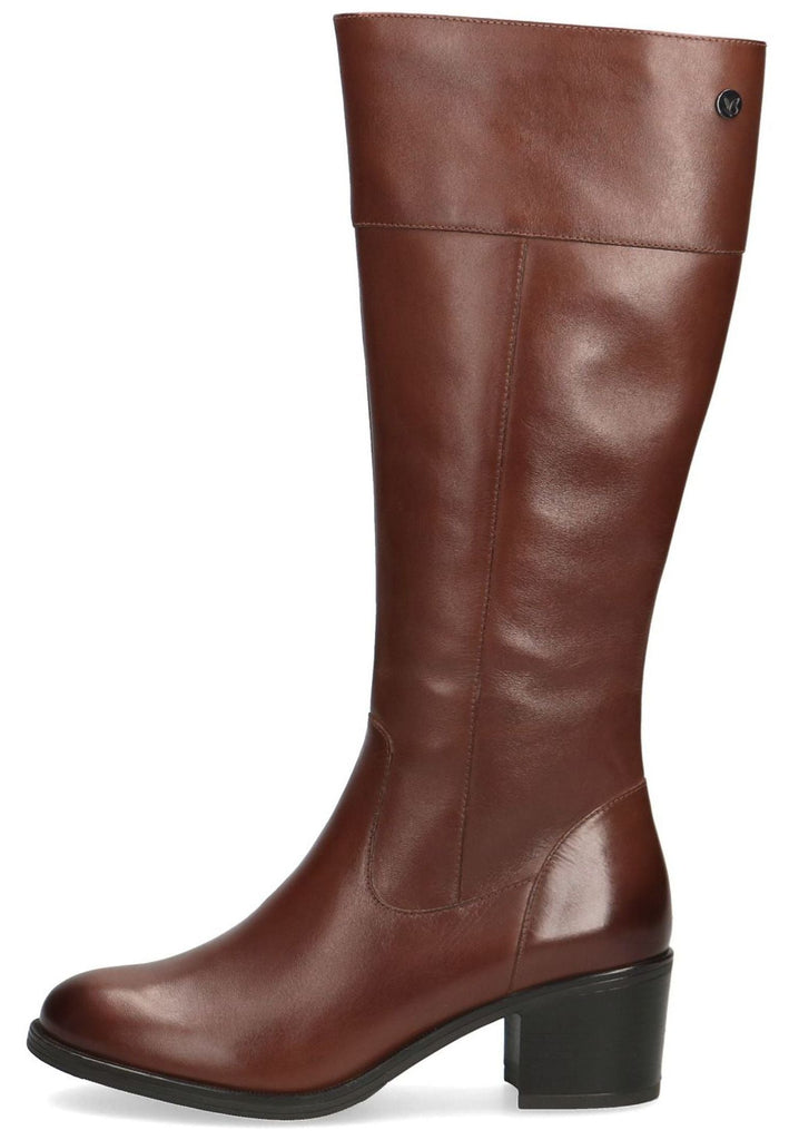 Caprice Stiefel Leder Cognac - surf4shoes