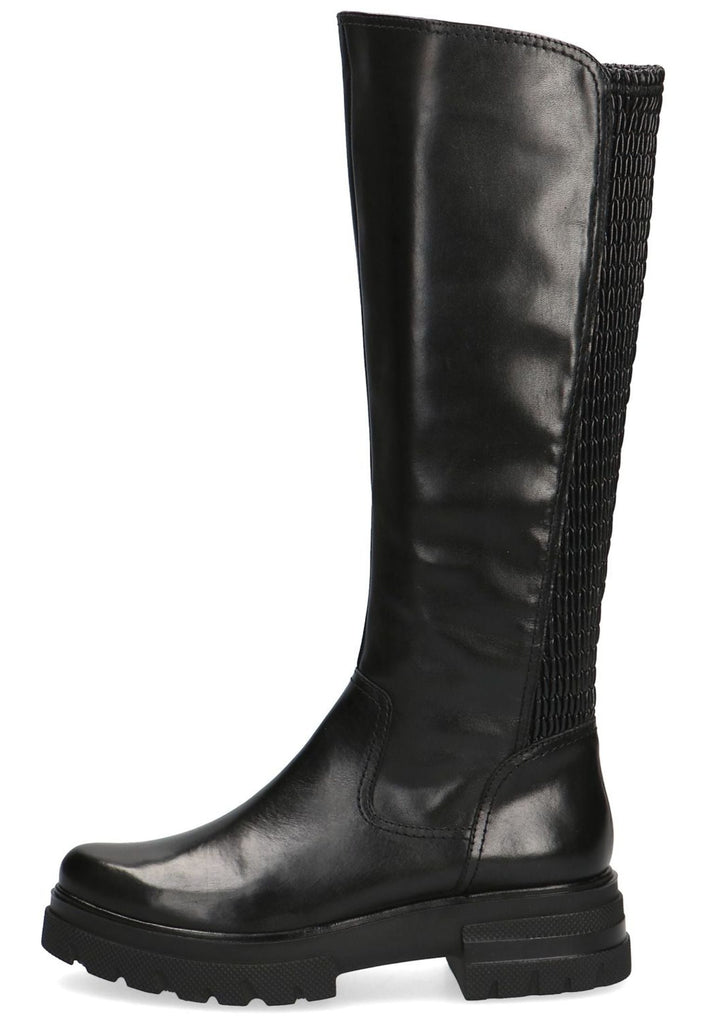 Caprice Stiefel Leder Schwarz - surf4shoes