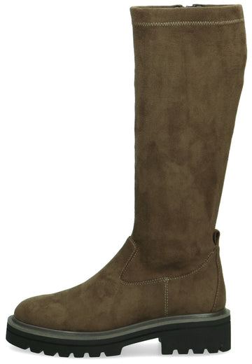 Caprice Stiefel Textil Khaki - surf4shoes