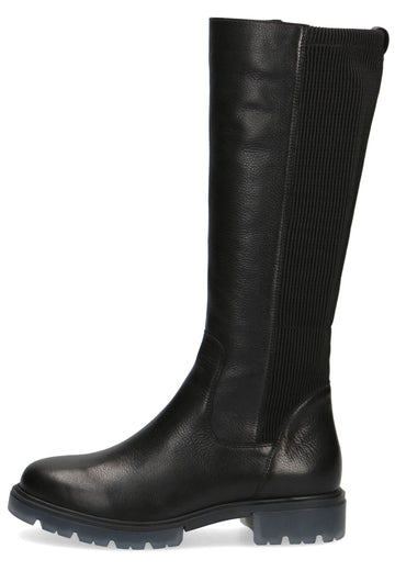 Caprice Stiefel Leder Schwarz - surf4shoes