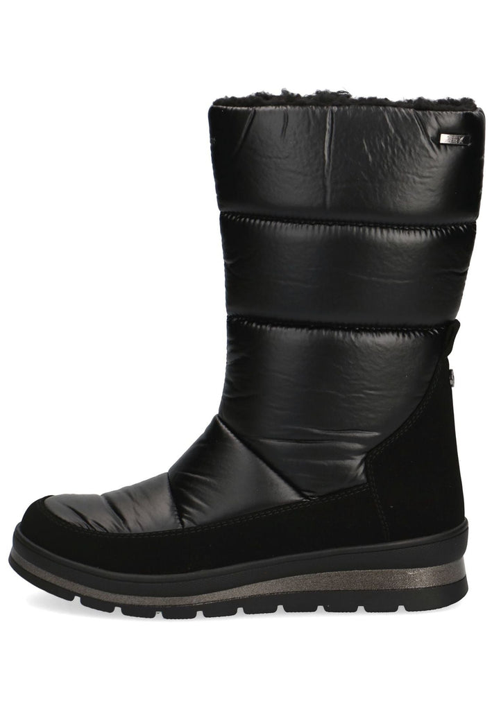 Caprice Stiefel Lederimitat Schwarz Warmfutter - surf4shoes