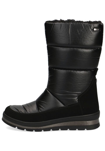 Caprice Stiefel Lederimitat Schwarz Warmfutter - surf4shoes