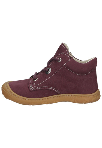 Pepino Halbschuhe Leder Pflaume - surf4shoes