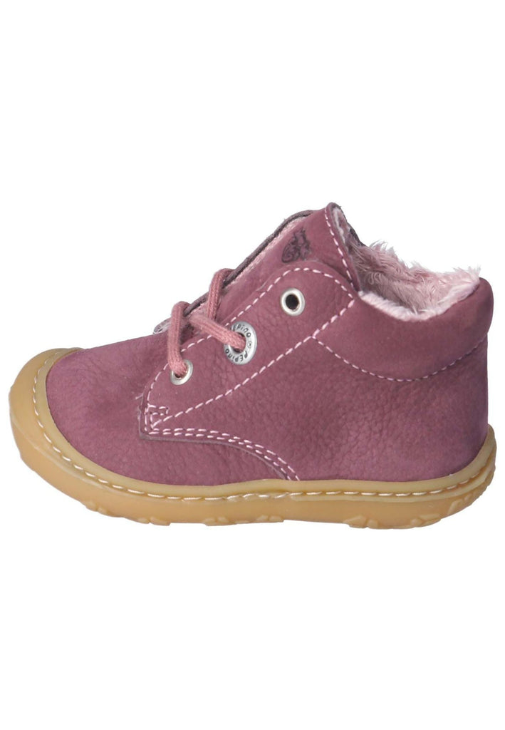 Pepino Halbschuhe Leder Pflaume Warmfutter - surf4shoes