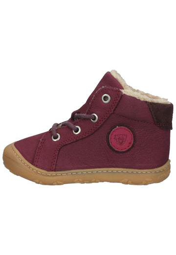 Pepino Halbschuhe Leder/Synthetik Fuchsia Warmfutter - surf4shoes