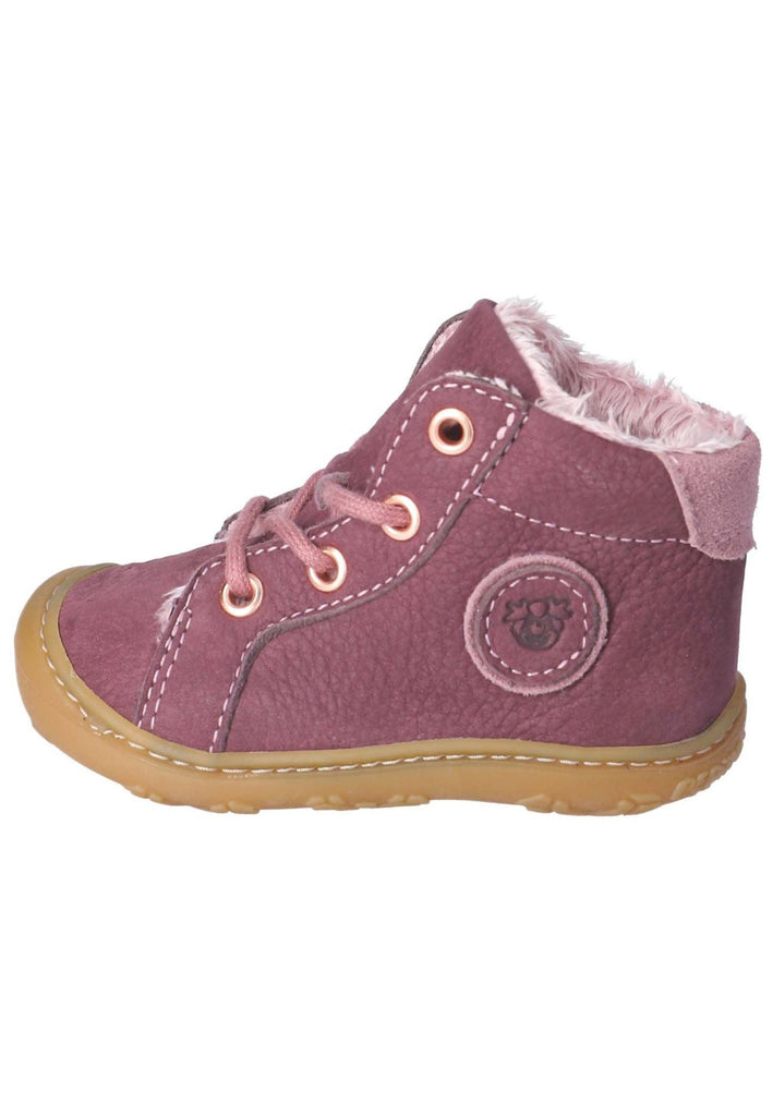 Pepino Halbschuhe Leder Pflaume Warmfutter - surf4shoes