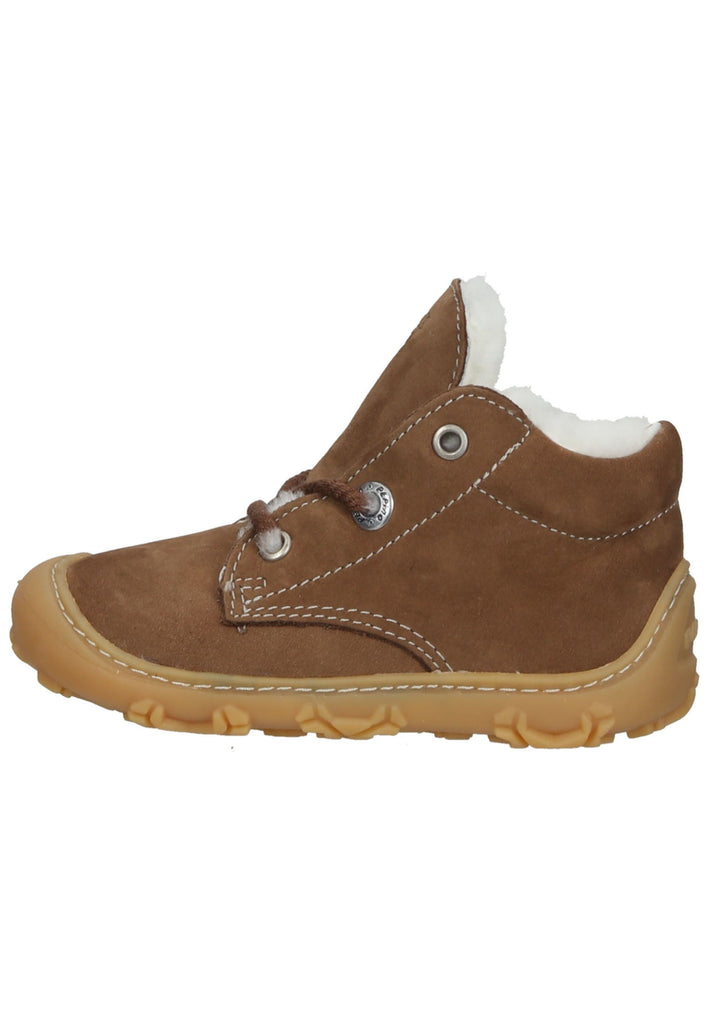 Pepino Halbschuhe Nubukleder Caramel Warmfutter - surf4shoes