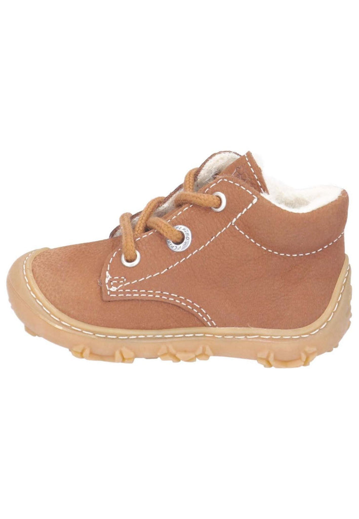 Pepino Halbschuhe Leder Curry Warmfutter - surf4shoes