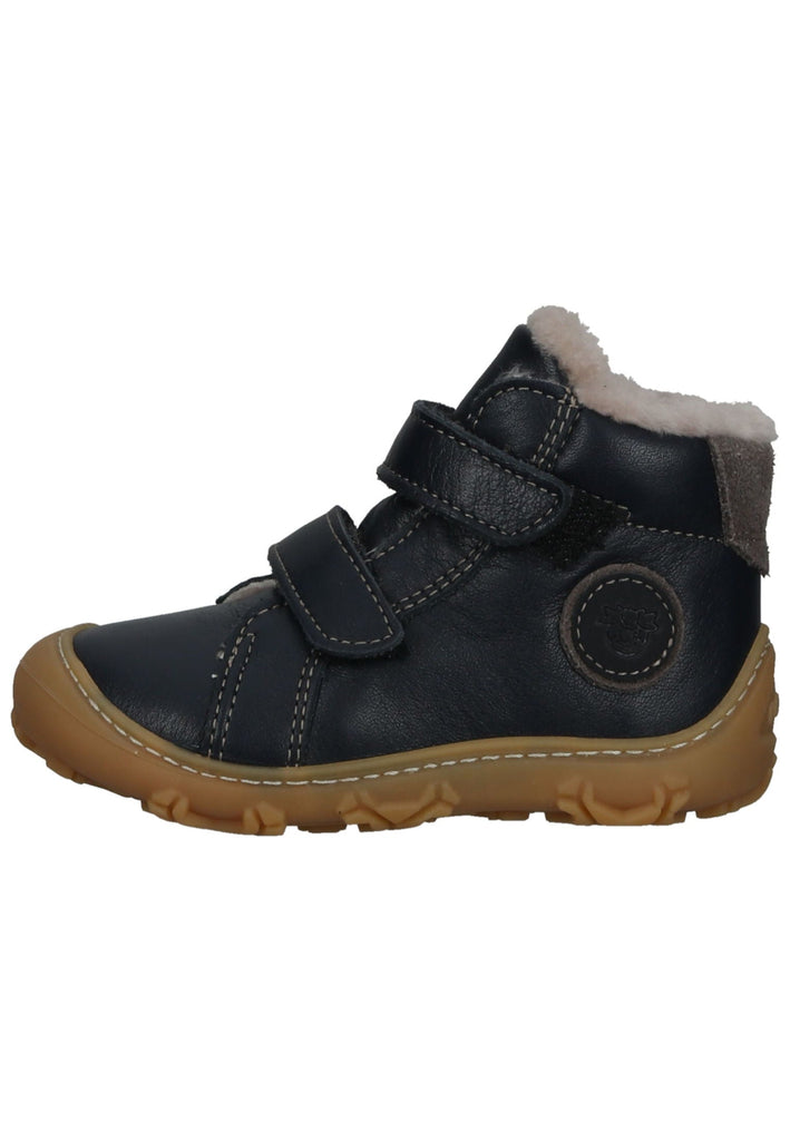 Pepino Halbschuhe Leder/Textil Dunkelblau Warmfutter - surf4shoes