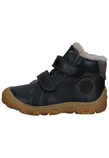 Pepino Halbschuhe Leder/Textil Dunkelblau Warmfutter - surf4shoes