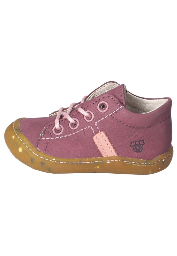 Pepino Halbschuhe Leder Pflaume - surf4shoes