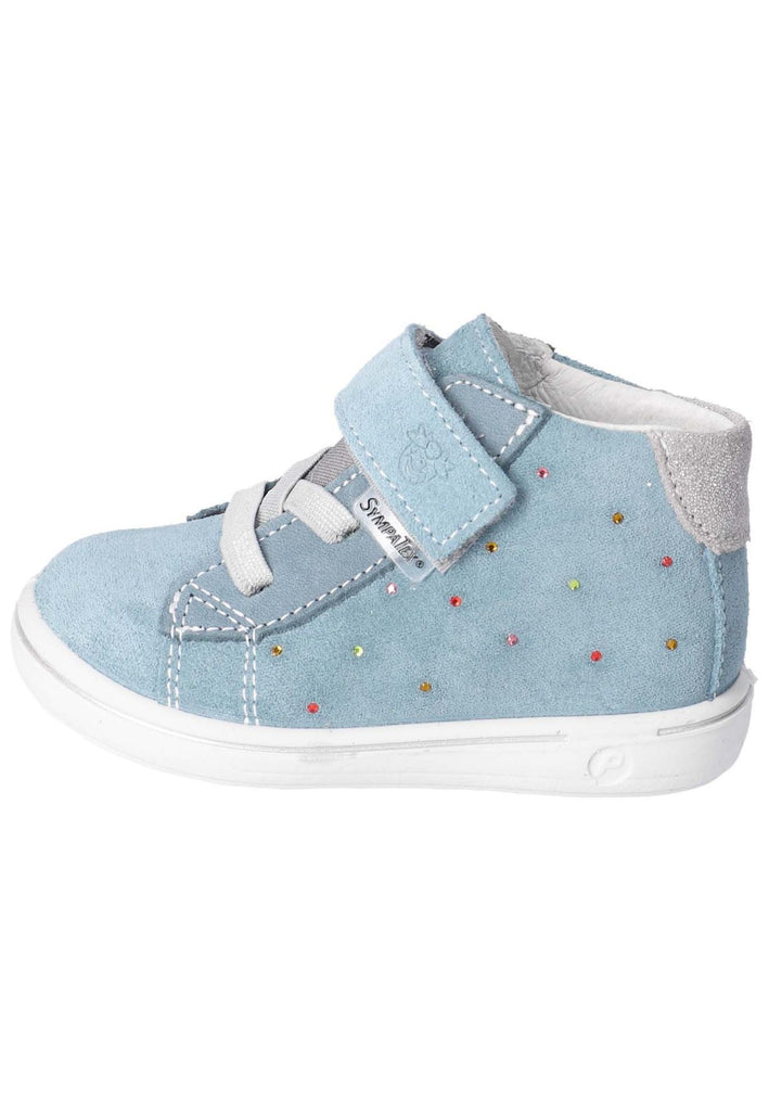Pepino Halbschuhe Veloursleder/Textil Hellblau - surf4shoes