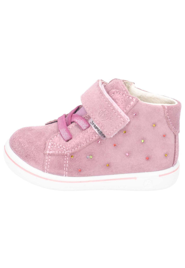 Pepino Halbschuhe Veloursleder/Textil Rosa - surf4shoes