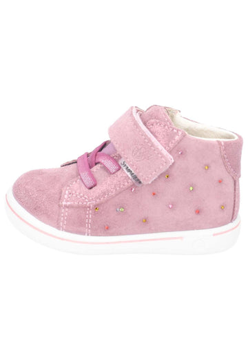 Pepino Halbschuhe Veloursleder/Textil Rosa - surf4shoes