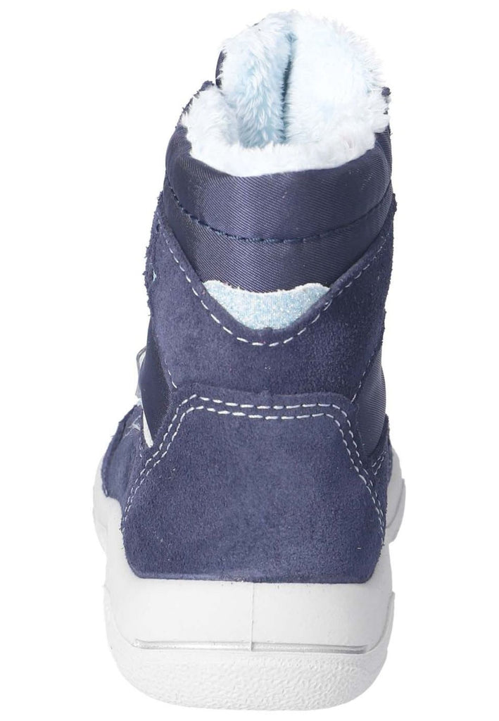 Pepino Stiefelette Veloursleder/Textil Blau/Multi Warmfutter - surf4shoes