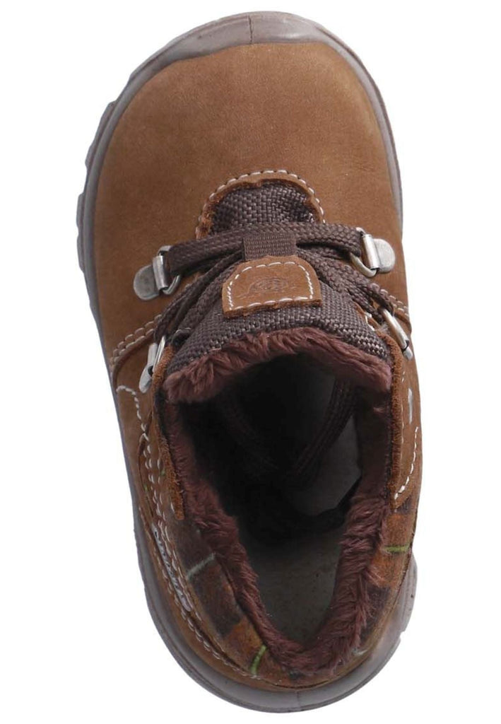 Pepino Stiefelette Nubukleder/Textil Caramel Warmfutter - surf4shoes