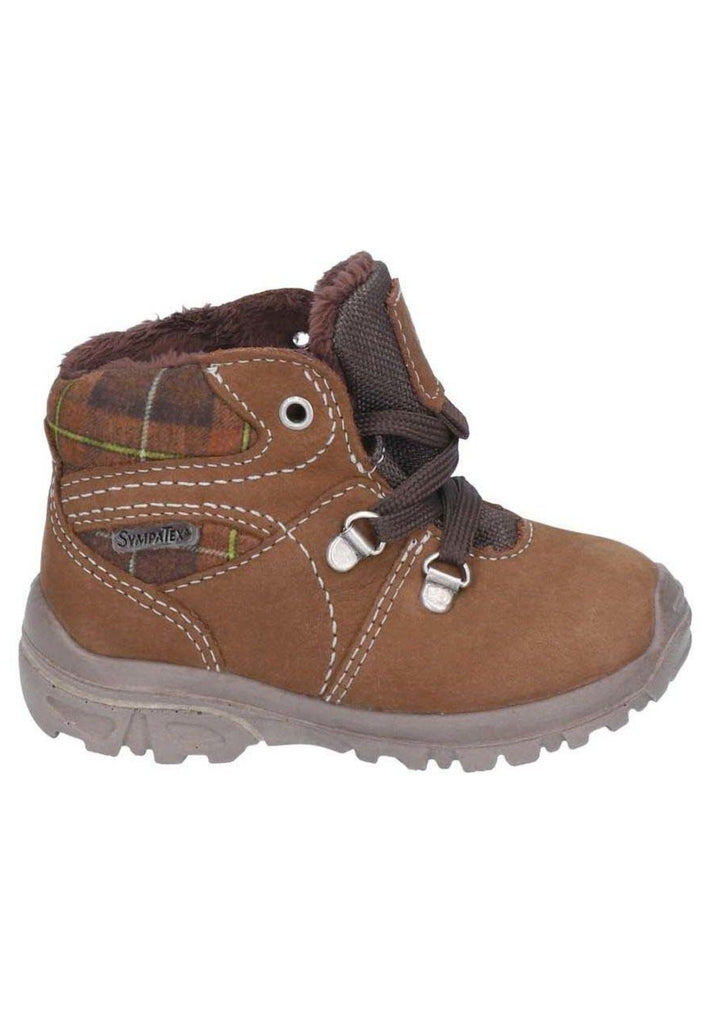 Pepino Stiefelette Nubukleder/Textil Caramel Warmfutter - surf4shoes