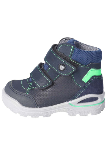 Pepino Stiefelette Leder/Synthetik Dunkelblau Warmfutter - surf4shoes