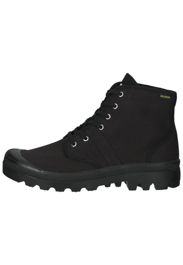Palladium Stiefelette Textil Schwarz - surf4shoes