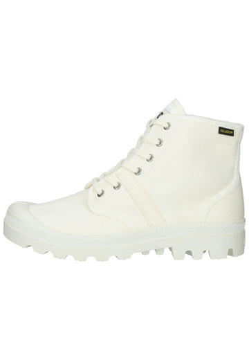 Palladium Stiefelette Textil Weiß - surf4shoes