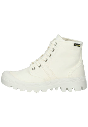 Palladium Stiefelette Textil Weiß - surf4shoes