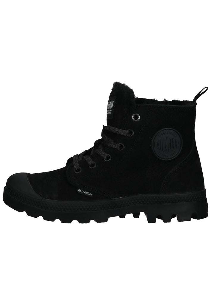 Palladium Stiefelette Leder Schwarz Warmfutter - surf4shoes