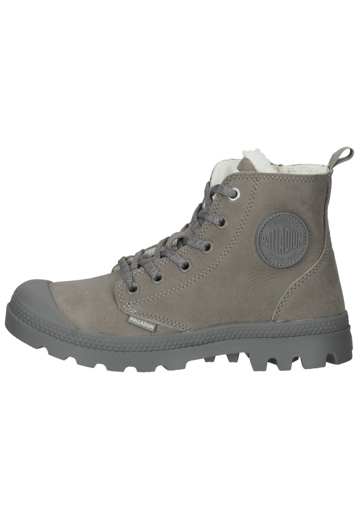 Palladium Stiefelette Leder Grau Warmfutter - surf4shoes