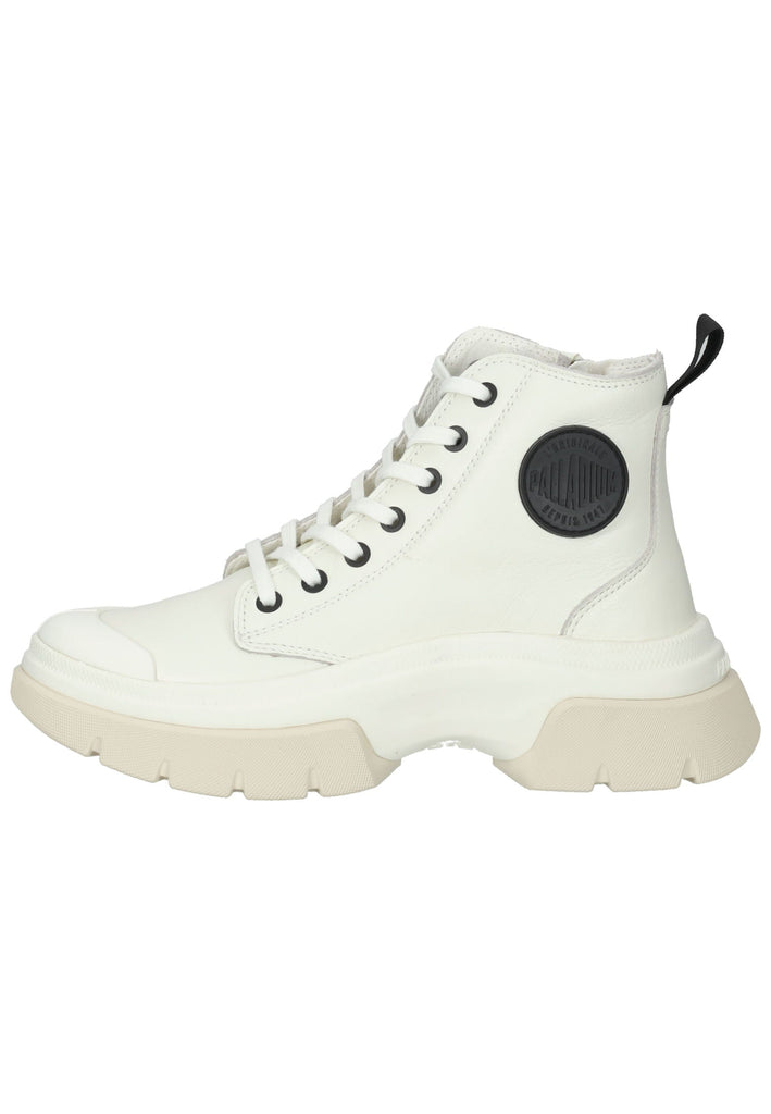 Palladium Stiefelette Leder Weiß - surf4shoes