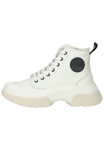 Palladium Stiefelette Leder Weiß - surf4shoes