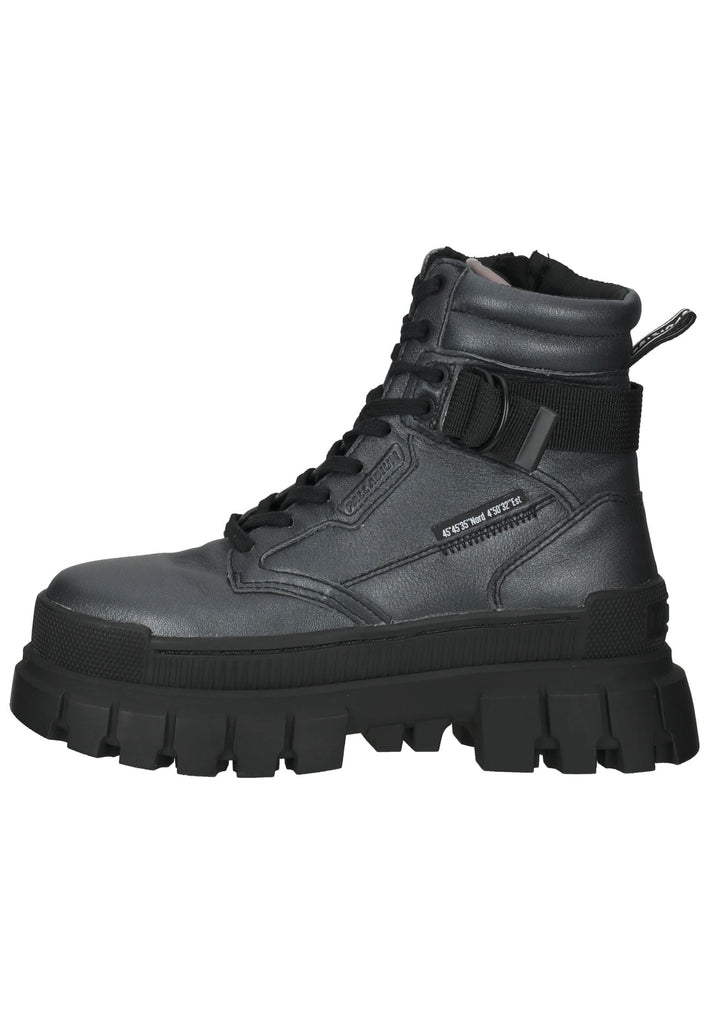 Palladium Stiefelette Leder Silber - surf4shoes
