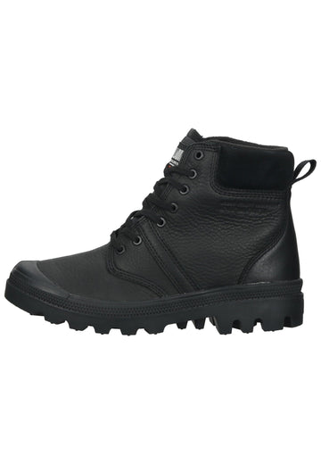Palladium Stiefelette Leder Schwarz - surf4shoes