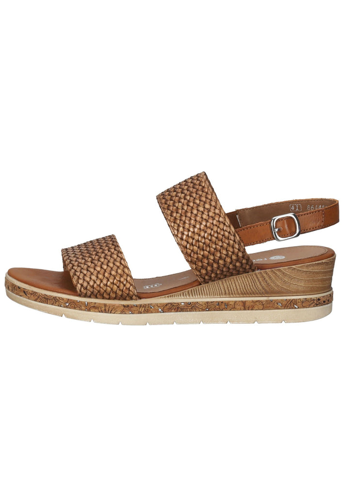 Remonte Sandalen Lederimitat Muskat - surf4shoes