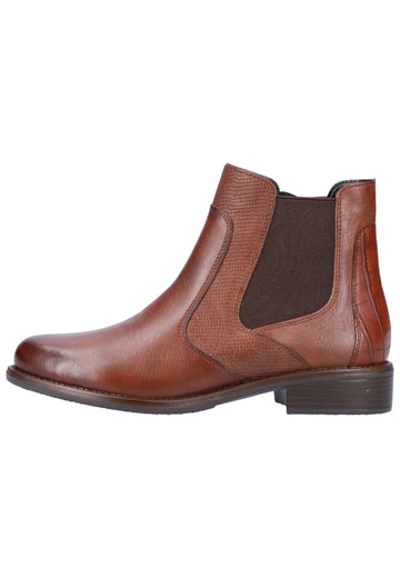 Remonte Stiefelette Leder/Textil Chestnut - surf4shoes