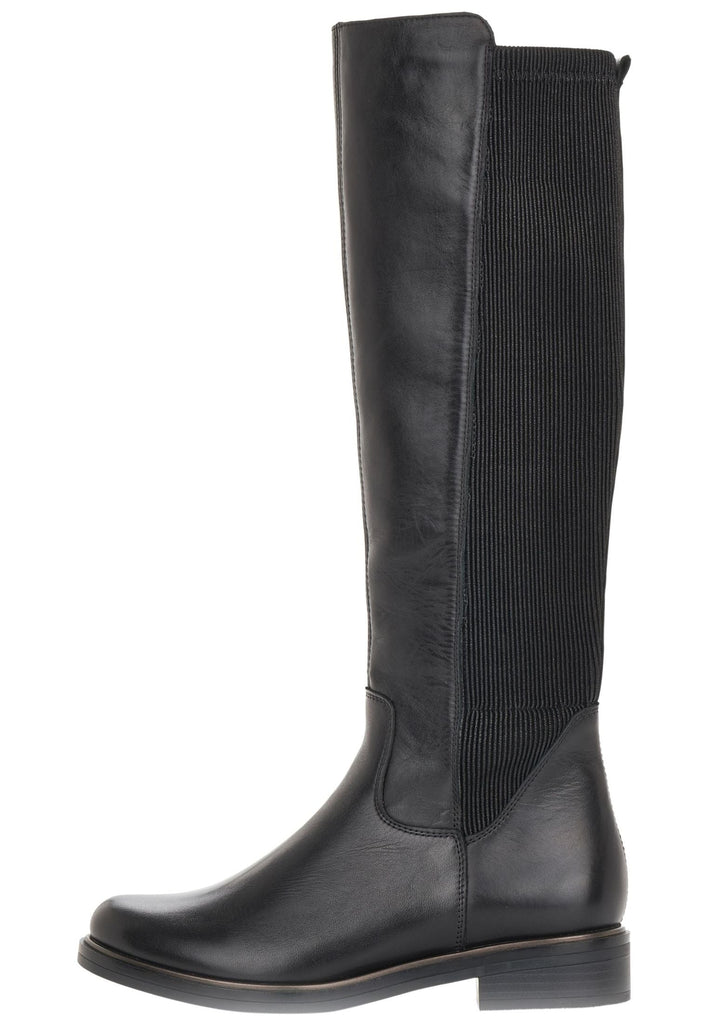 Remonte Stiefel Glattleder Schwarz - surf4shoes
