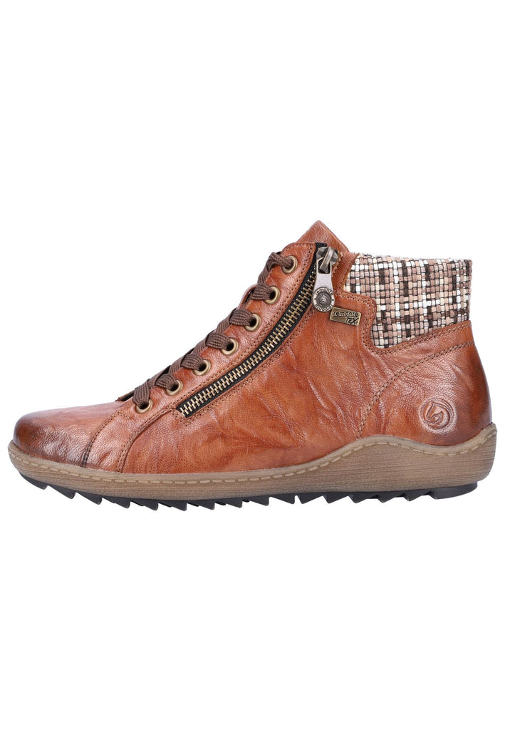 Remonte Sneaker Glattleder Cuoio - surf4shoes