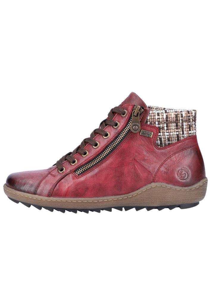 Remonte Sneaker Glattleder Braun - surf4shoes