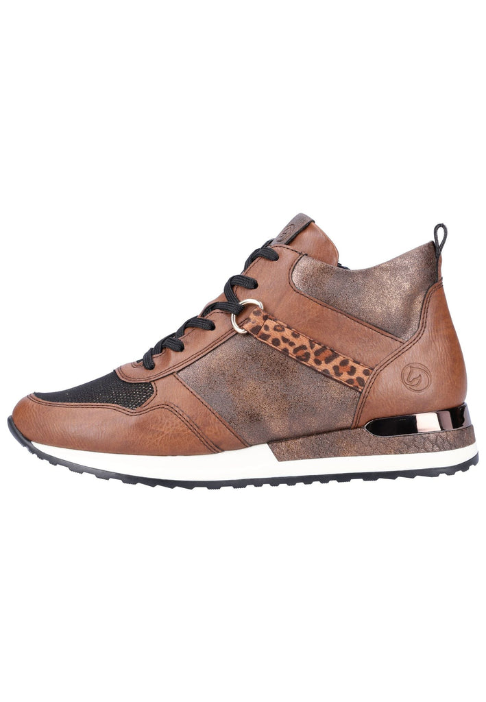Remonte Sneaker Lederimitat Chestnut - surf4shoes