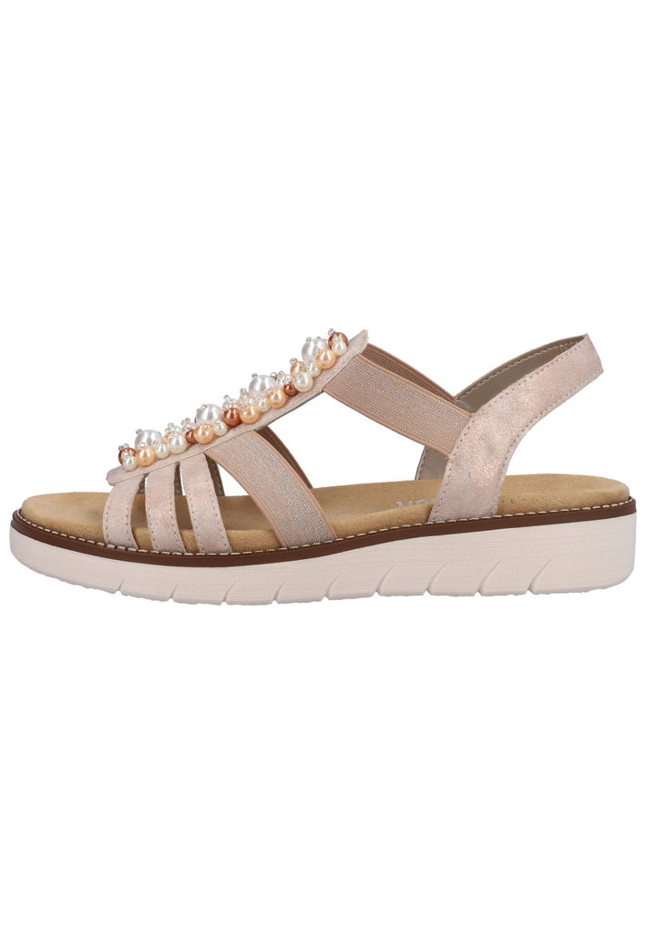 Remonte Sandalen Lederimitat Rose - surf4shoes