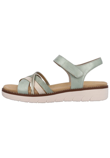 Remonte Sandalen Lederimitat Mint - surf4shoes