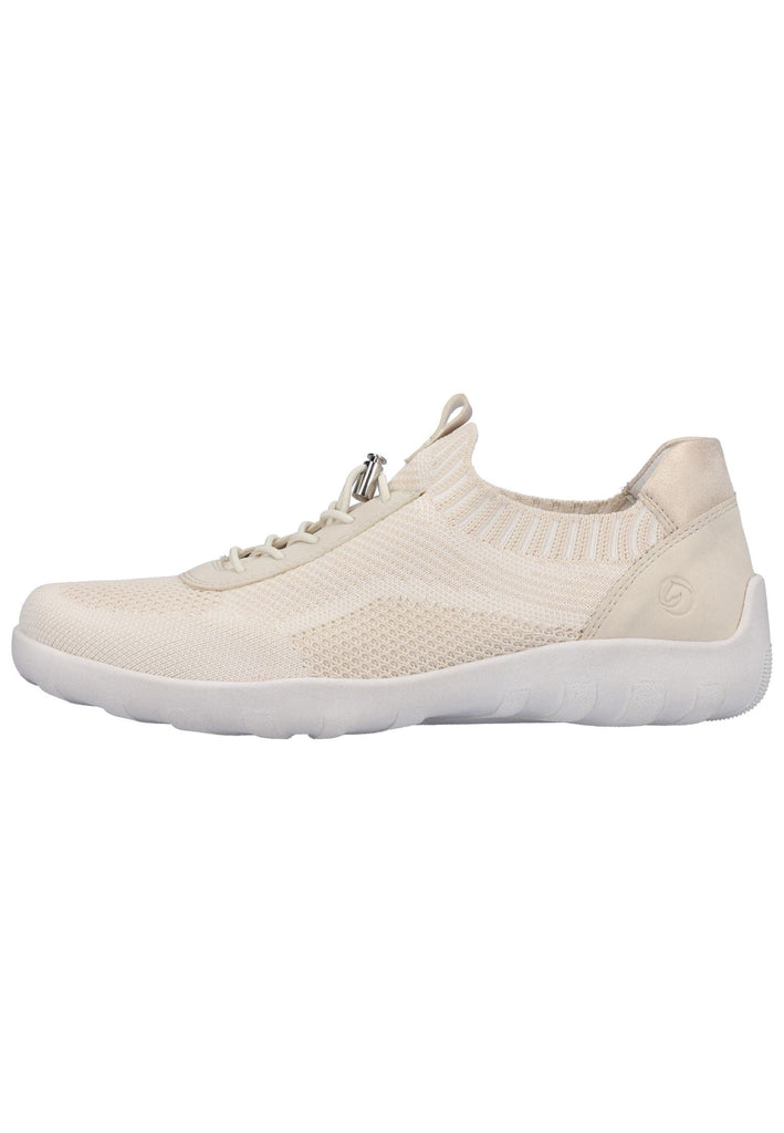 Remonte Sneaker Textil Weiß/Beige - surf4shoes