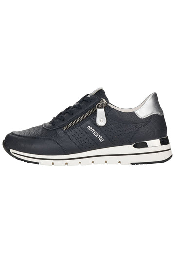 Remonte Sneaker Glattleder Pazifik - surf4shoes