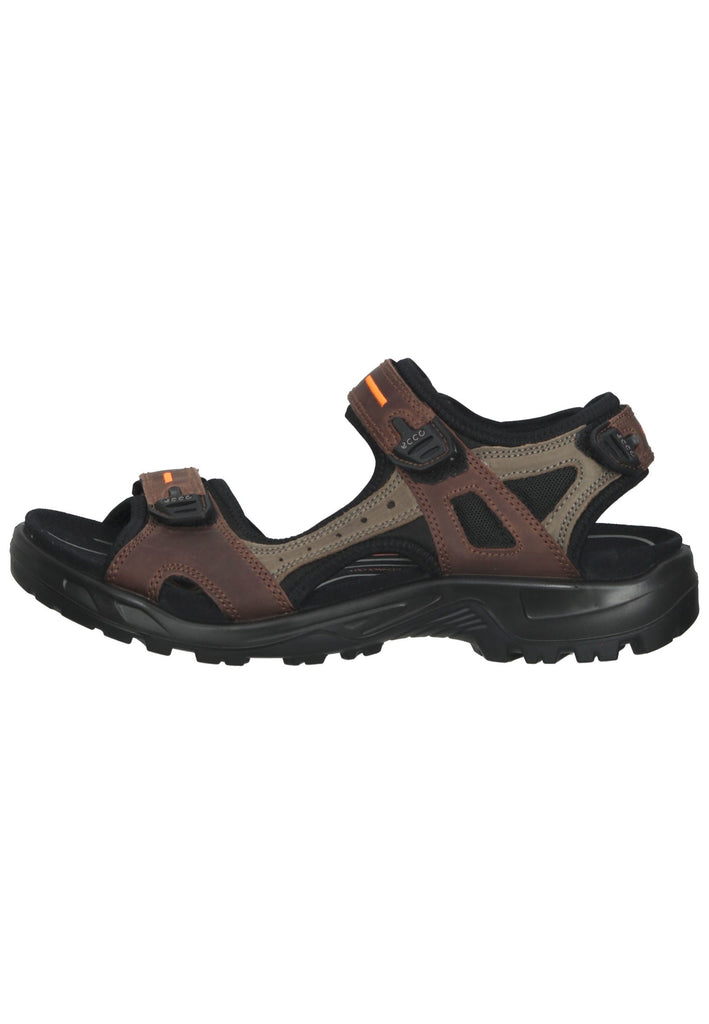 ecco Sandalen Nubukleder/Textil Braun - surf4shoes