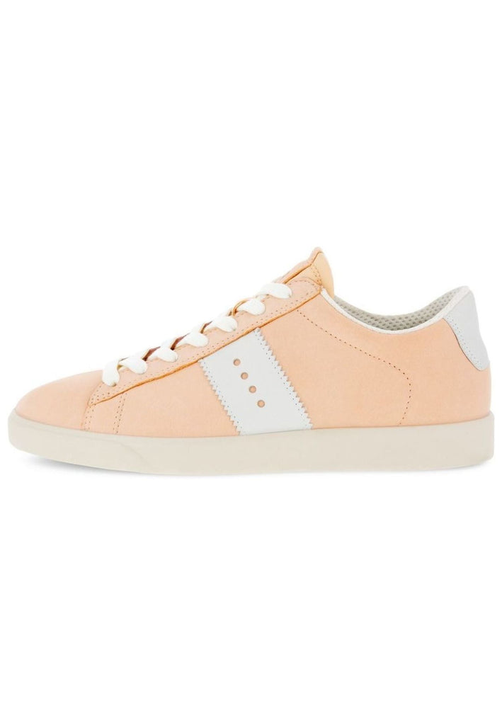 ecco Sneaker Leder Rosa/Weiß - surf4shoes