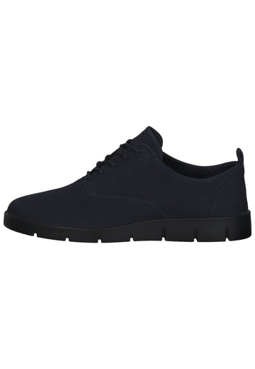 ecco Halbschuhe Nubukleder Dunkelblau - surf4shoes