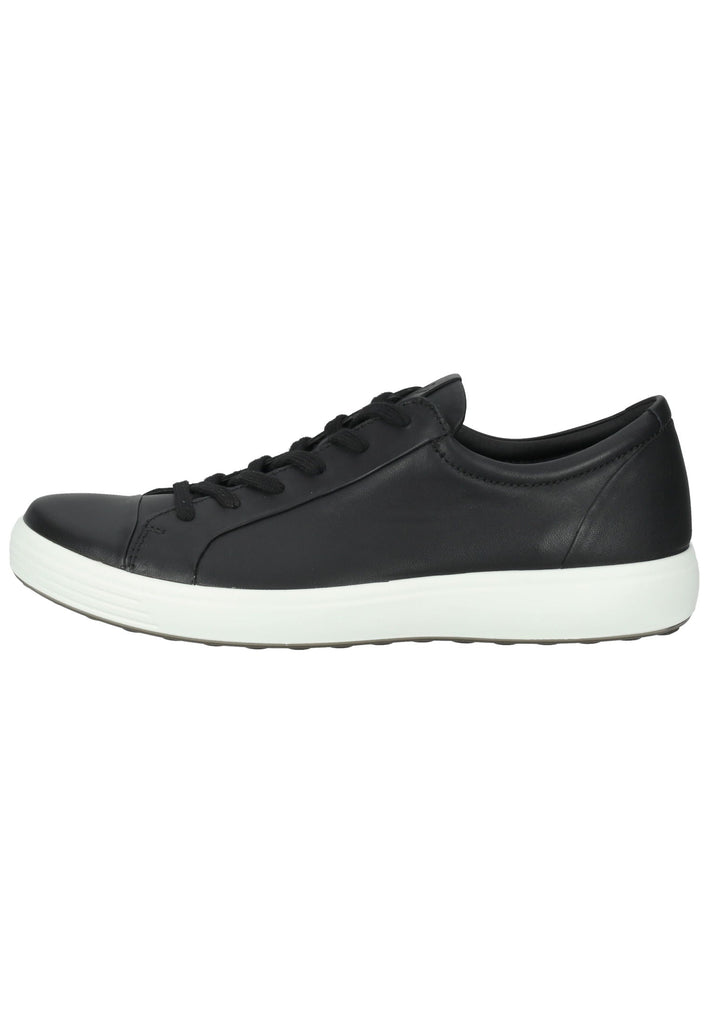 ecco Sneaker Leder Schwarz - surf4shoes