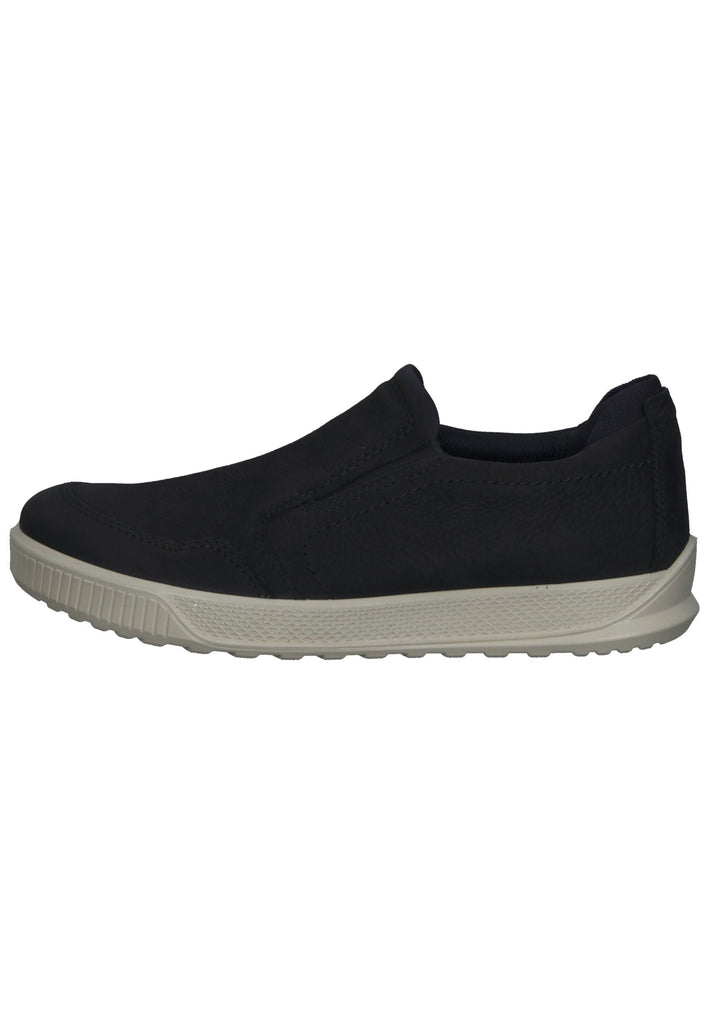 ecco Sneaker Nubukleder Dunkelblau - surf4shoes